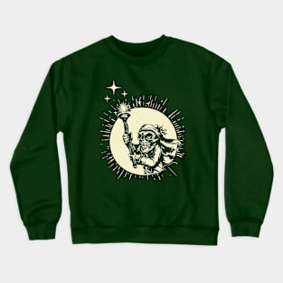 Sweet dreams from the skull torch bearer. Crewneck Sweatshirt